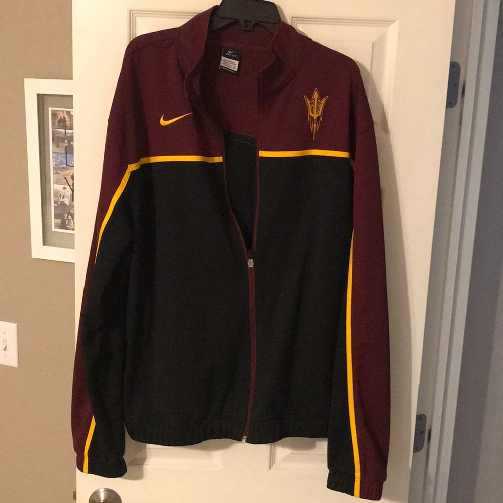 Black/Maroon Arizona State university jacket